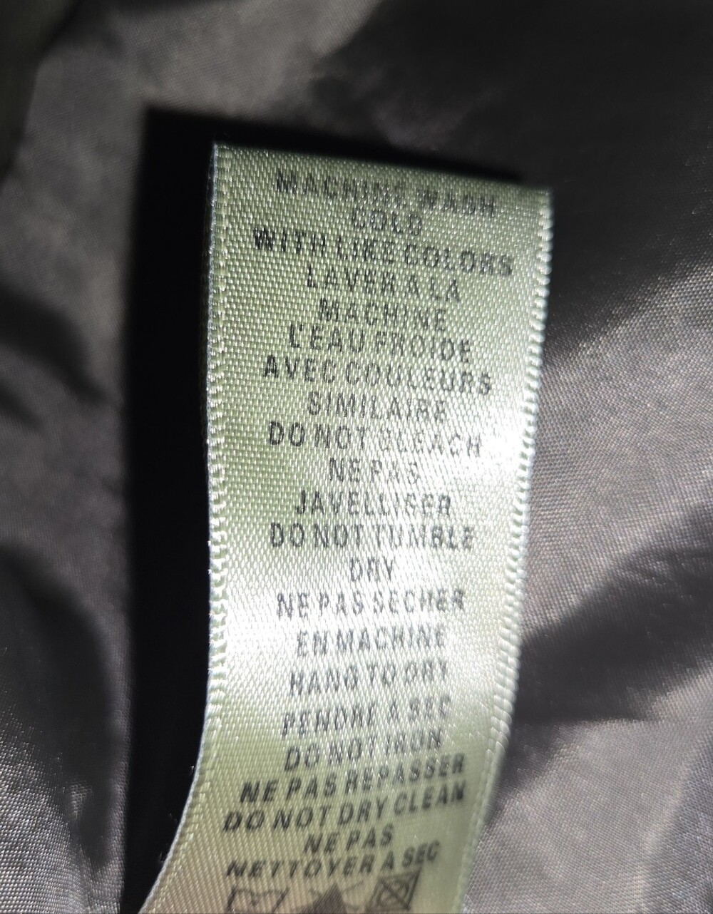 Max Studio Olive Green Leather Jacket - Picture 12 of 13